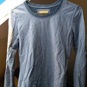Women's ascend Blue Sweater XS 100% cotton